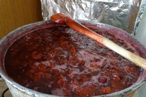 Gem de prune cu coaja