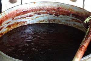 Gem de prune cu coaja