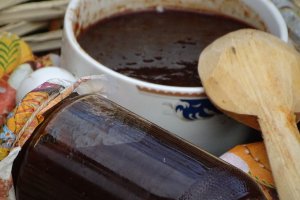 Gem de prune cu coaja