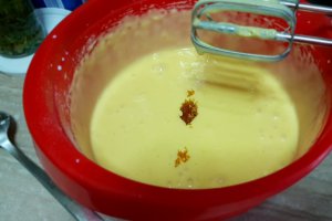 Desert prajitura aromata cu mere si budinca de vanilie