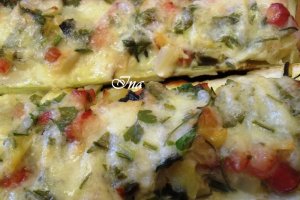 Dovlecei gratinati a la Medioto