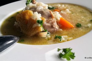 Supa de pui cu orez - Canja