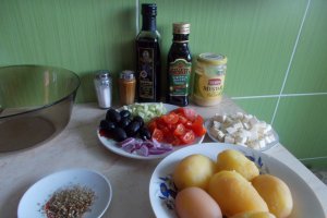 Salata de cartofi a la grec