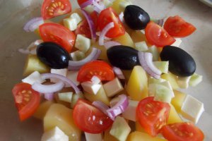 Salata de cartofi a la grec