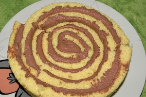 Desert tort spirala cu ciocolata si mascarpone