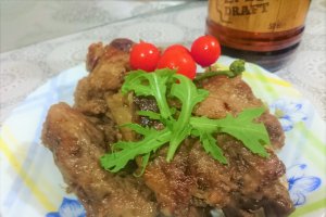 Costita de purcel cu ceapa
