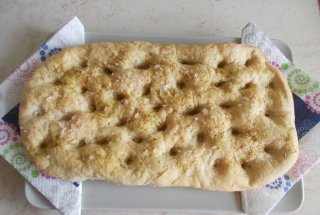 Focaccia cu rozmarin