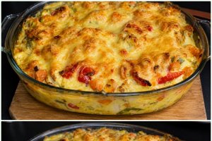 Fritatta cu rosii si busuioc