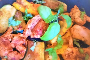 Piept de curcan cu zucchini