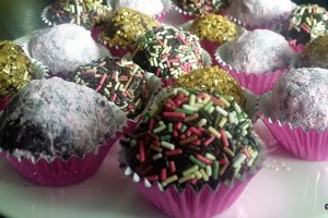 Desert Brigadeiro- bomboane, trufe cu ciocolata braziliene