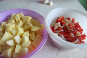 Ciorba de legume, cu tăiței