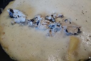 Aperitiv omleta Rossini