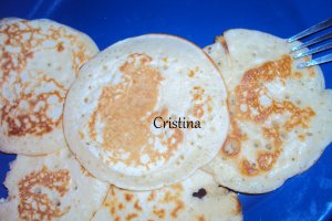 Desert pancakes cu mere