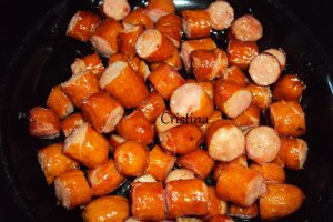 Aperitiv lipii cu cartofi dulci si cabanosi