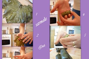 Sarmale in foi de vita-de-vie