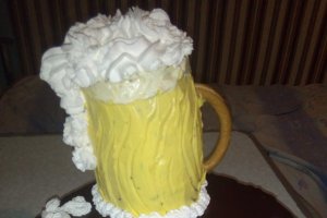 Desert tort halba cu bere blonda