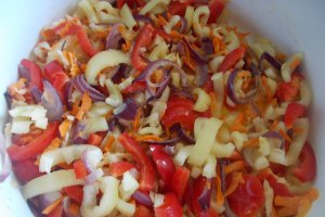 Tocanita de legume, cu cus-cus