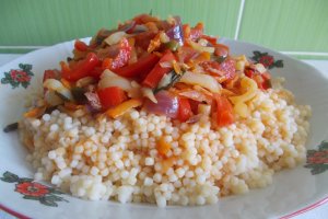Tocanita de legume, cu cus-cus