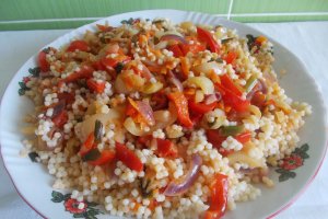 Tocanita de legume, cu cus-cus