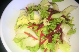 Salata verde cu ton si portocala