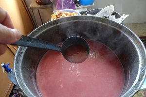 Crema de piersici rosii sau nectar
