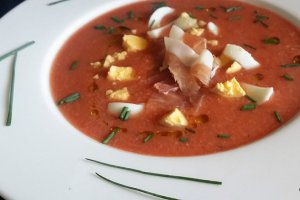 Supa rece de rosii  - Salmorejo (Andaluzia)