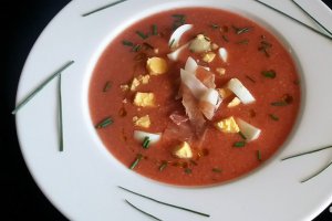 Supa rece de rosii  - Salmorejo (Andaluzia)