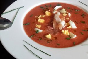 Supa rece de rosii  - Salmorejo (Andaluzia)