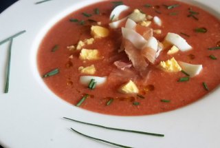 Supa rece de rosii  - Salmorejo (Andaluzia)