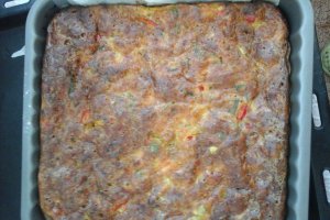 Tarta de dovlecei cu legume