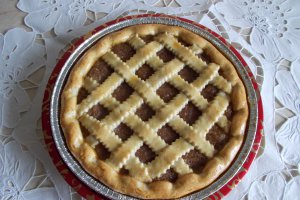 Desert tarta cu mere si nuci