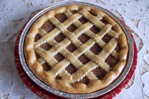 Desert tarta cu mere si nuci