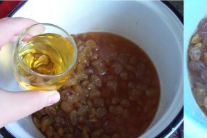 Dulceata din struguri albi cu whisky