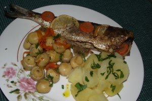 Scrumbie cu legume