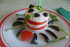 Aperitiv medalion Caprese