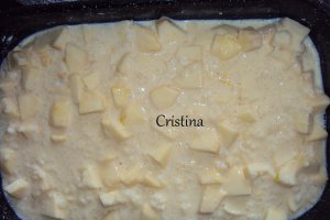 Desert budinca de orez cu mere