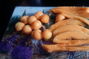 Piept de rata cu pepene galben