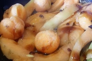 Piept de rata cu pepene galben