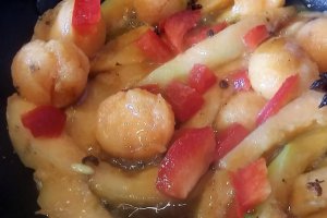 Piept de rata cu pepene galben