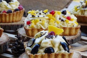 Desert tarte geometrice