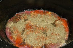 Friptura de vitel la slow cooker Crock-Pot