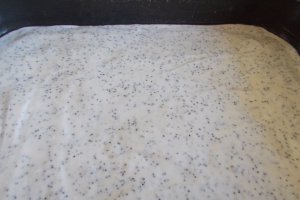 Desert prajitura cu mac si crema de lamaie