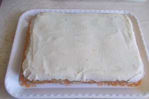 Desert prajitura cu mac si crema de lamaie
