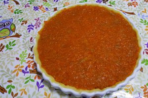 Desert tarta cu umplutura de dovleac