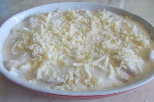 Cartofi cu mozzarella, la cuptor