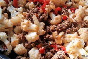 Tajina tunisiana cu conopida si carne