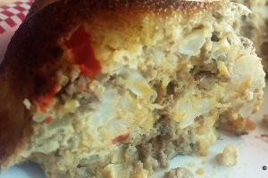 Tajina tunisiana cu conopida si carne