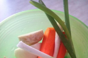 Ciorba de conopida cu galuste de faina