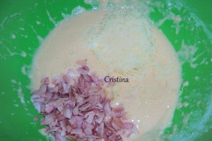 Aperitiv briose cu cascaval si bacon