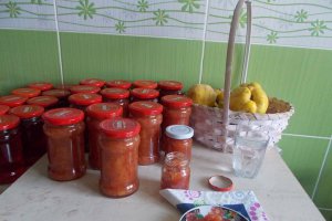 Gem de gutui, cu scortisoara si anason stelat